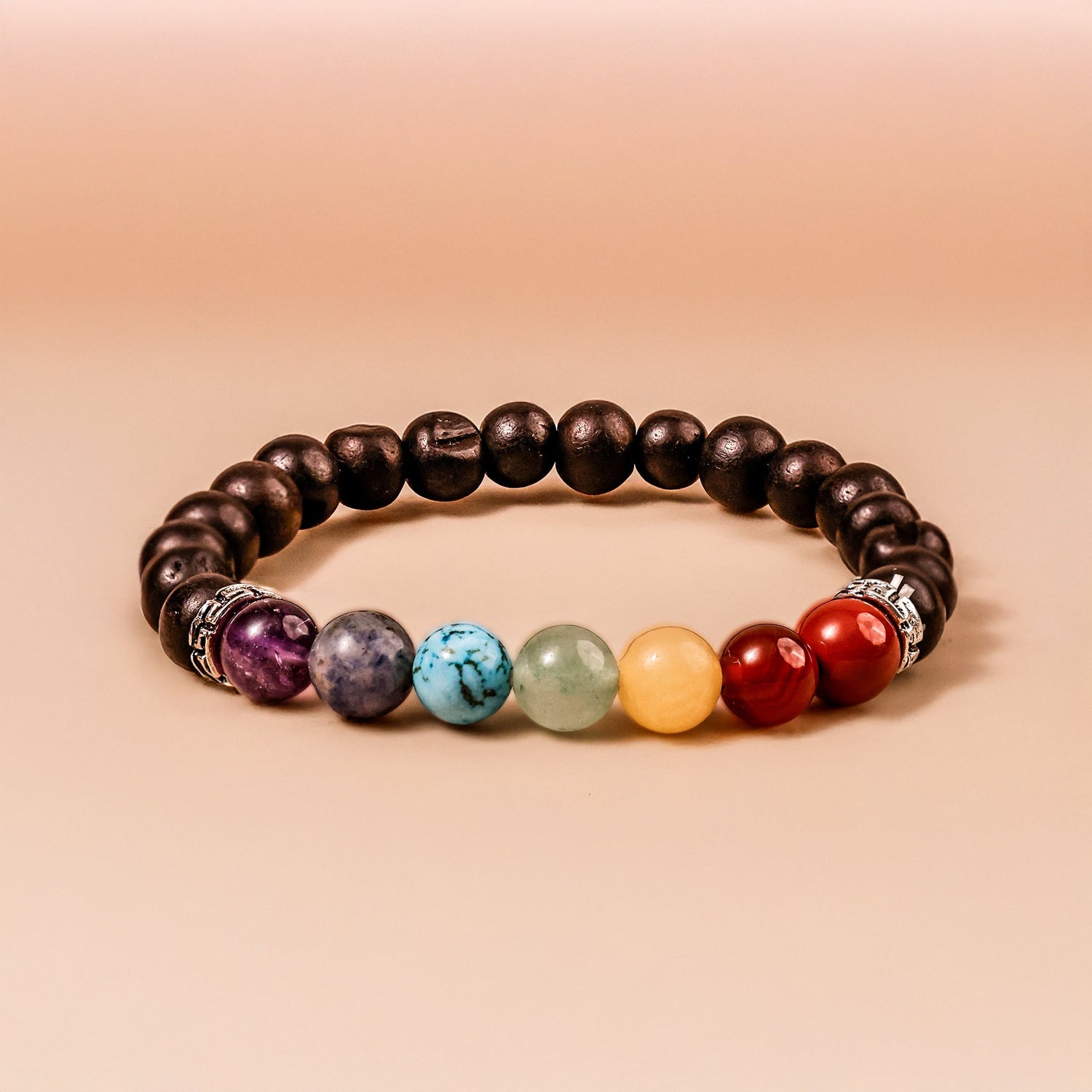 Karungali 7 Chakra Bracelet (Abhimantrit) for Protection