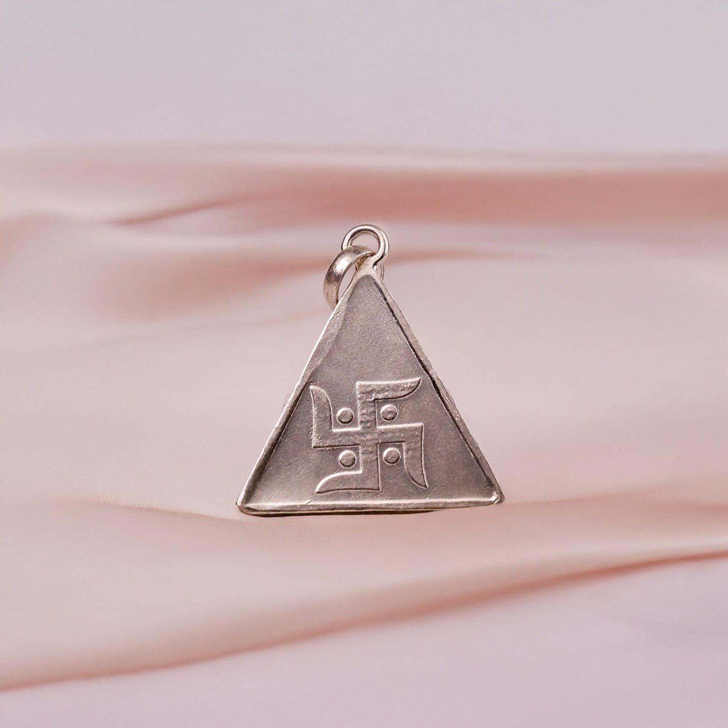 Pyra Kuber Yantra Pure Silver Pendant
