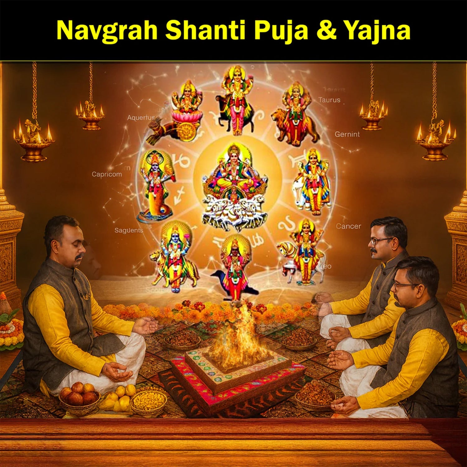 Navgrah Shanti Puja & Yajna For Navagraha Dosha Shanti