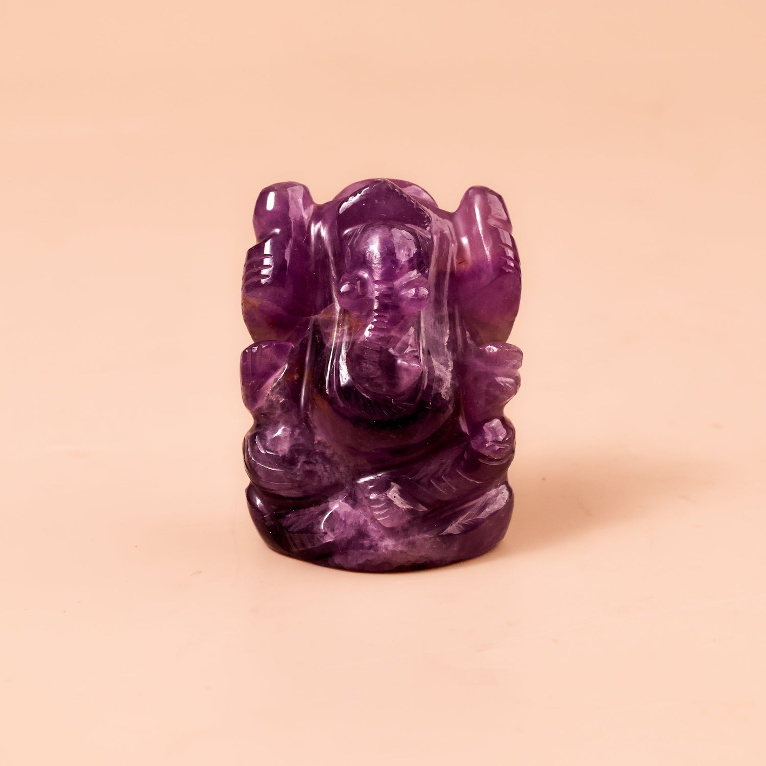 Amethyst Ganesh ji  - Abhimantrit & Certified