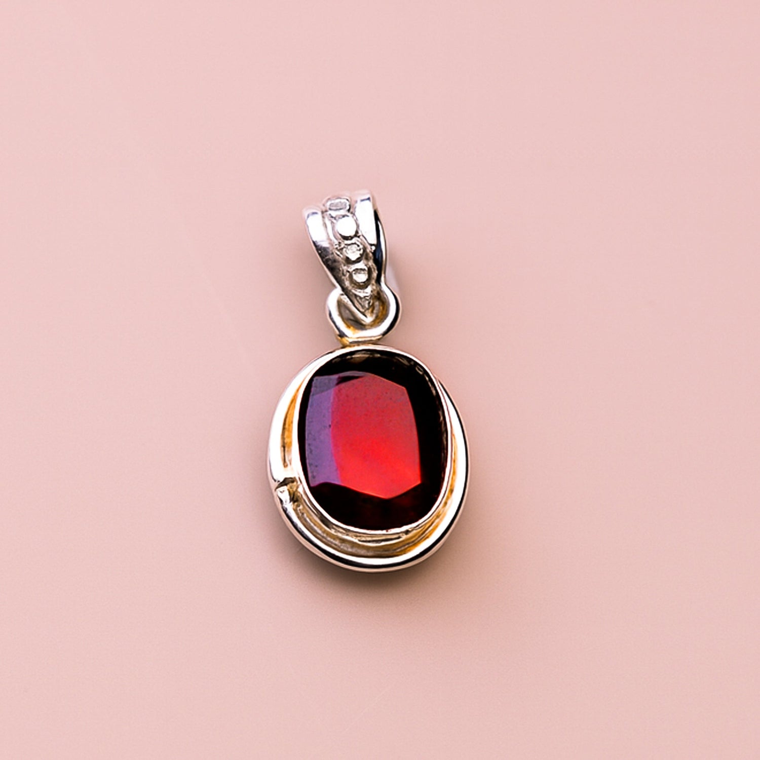 Rahu Hessonite Pendant