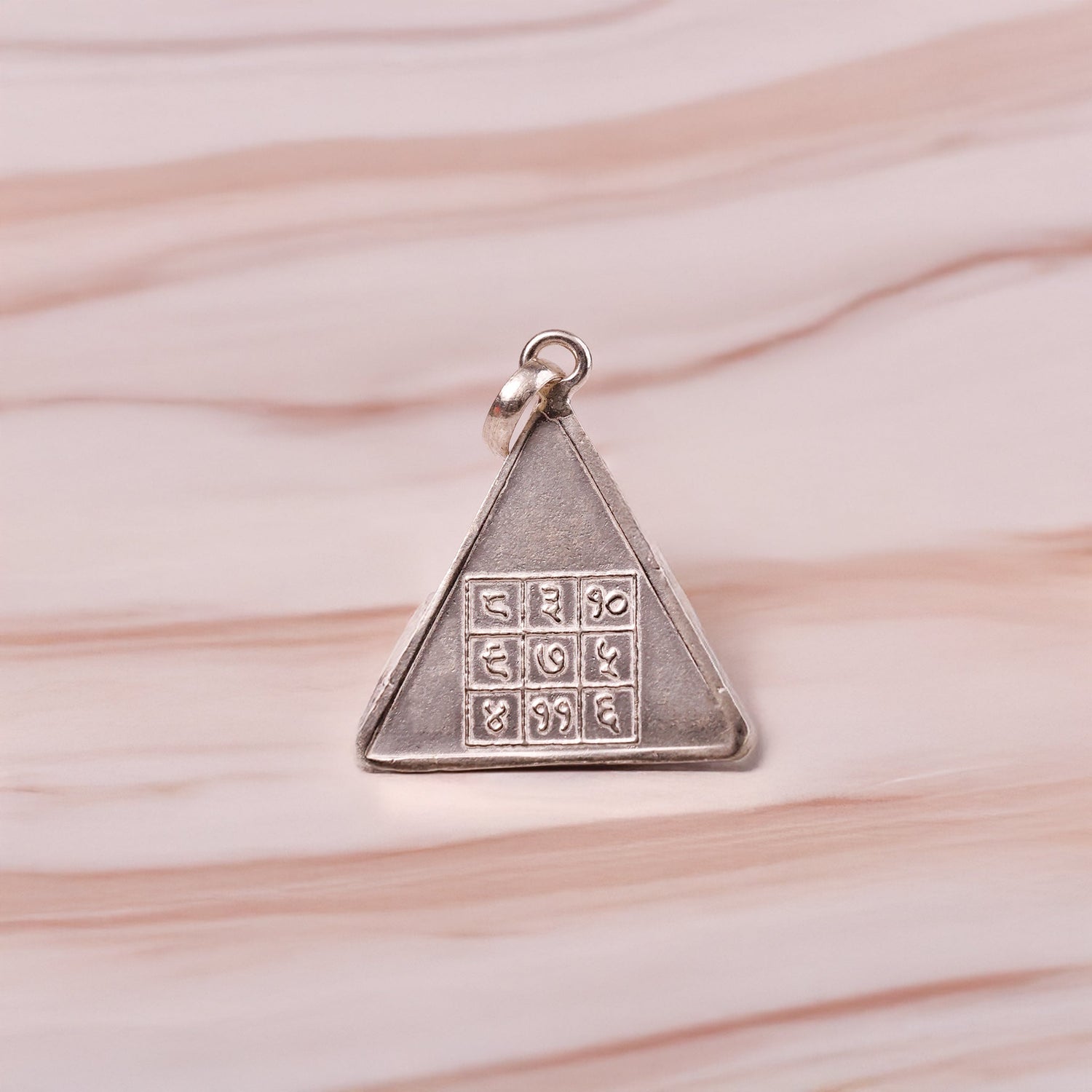 Pyra Kuber Yantra Pure Silver Pendant