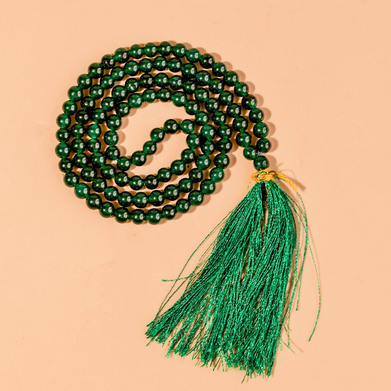 Green Jade Mala