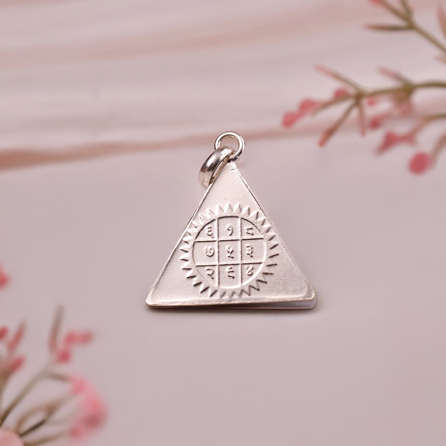 Pyra Hanuman Ji Yantra Pure Silver
