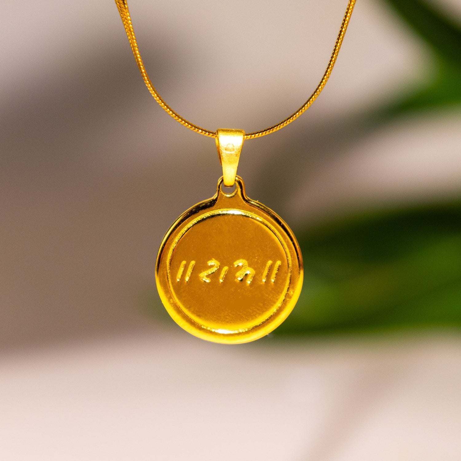 Ram Pendant IGP Gold Plating