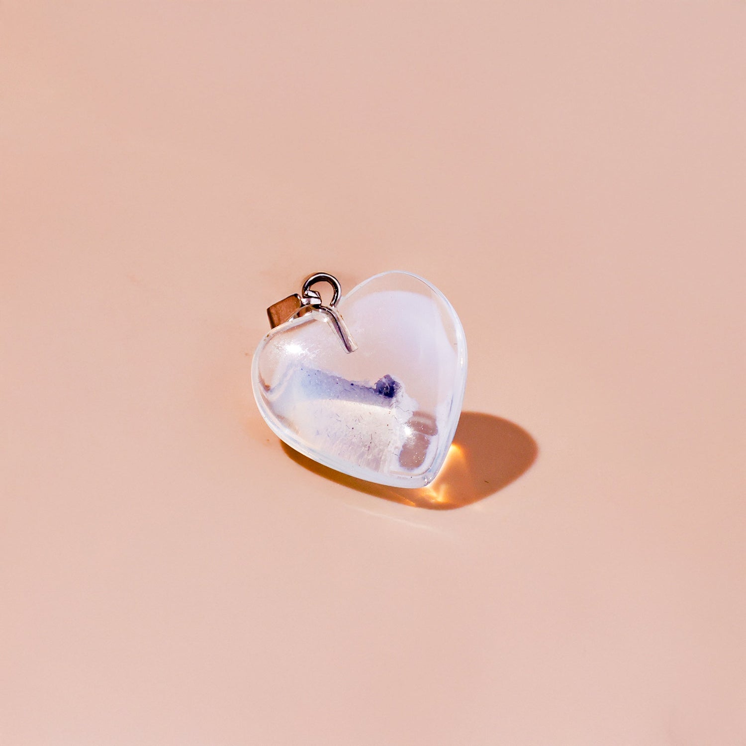 Opalite Heart Pendant
