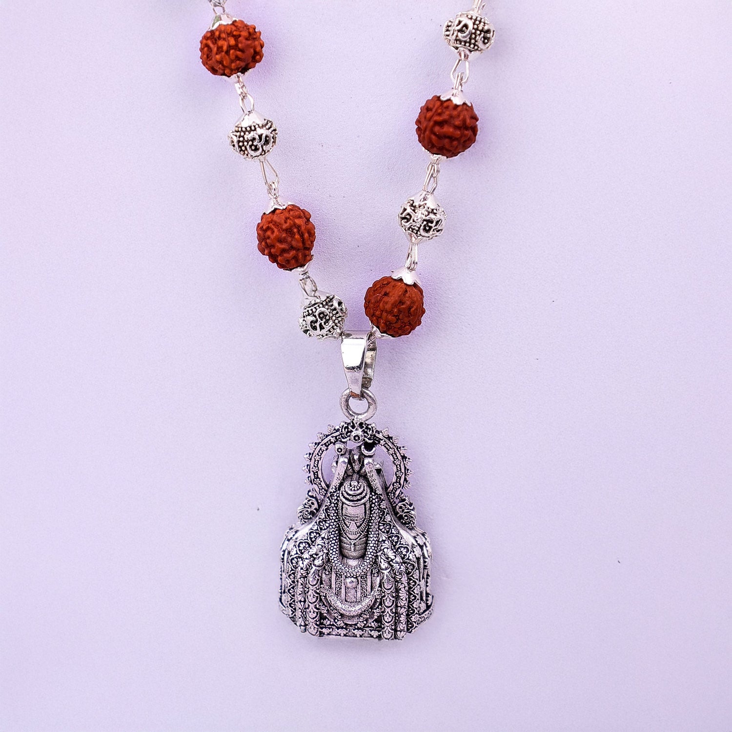 Jagannath Rudraksha with OM  Pendant