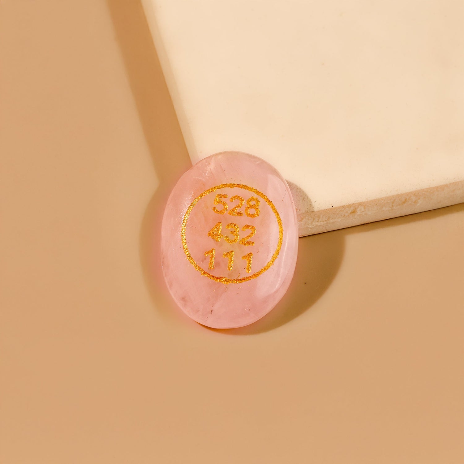 Rose Quartz Zibu Coin (Relationship & Love)