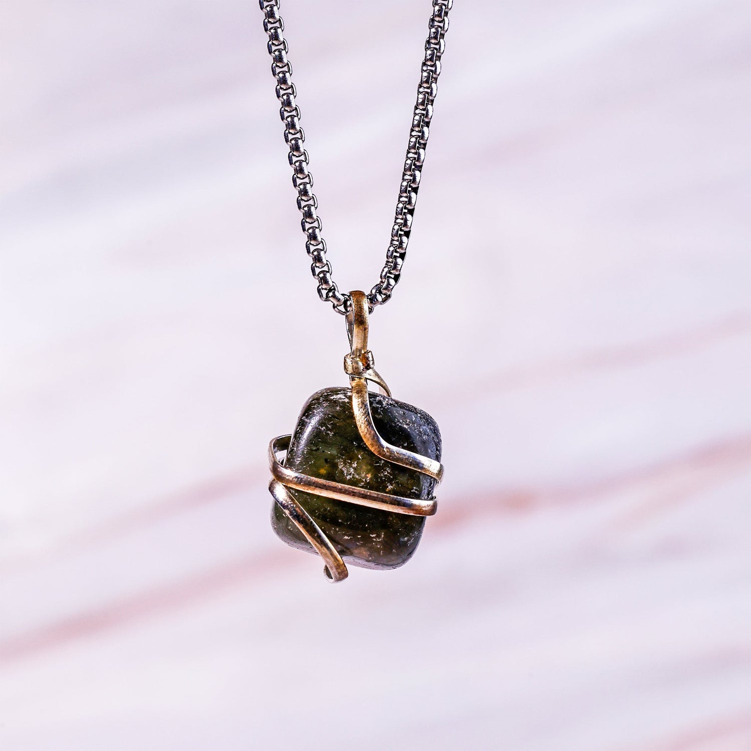 Labradorite Wrapping Pendant