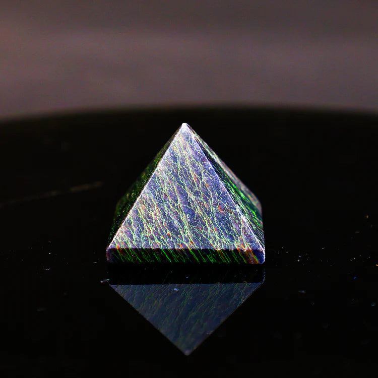Black Taurmaline Pyramid