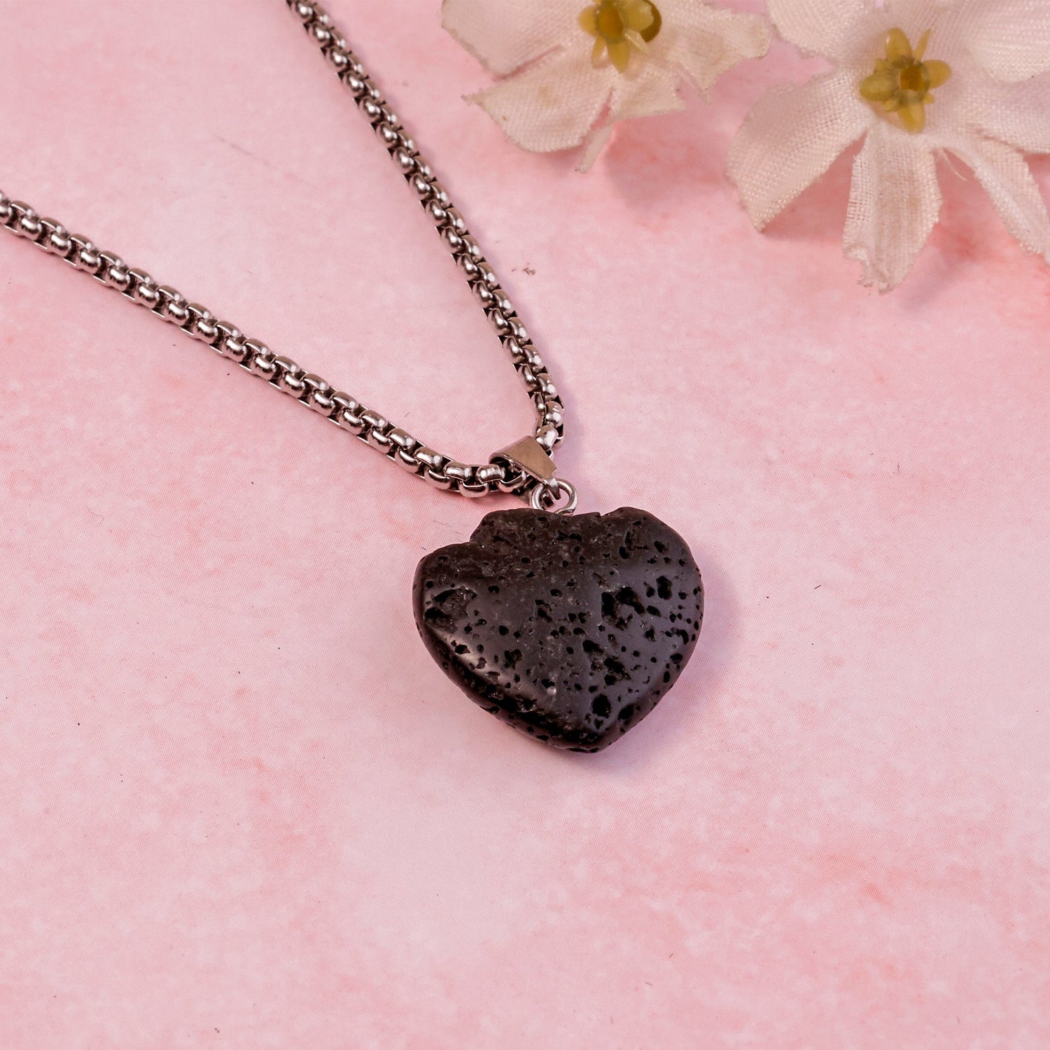 Lava Heart Pendant