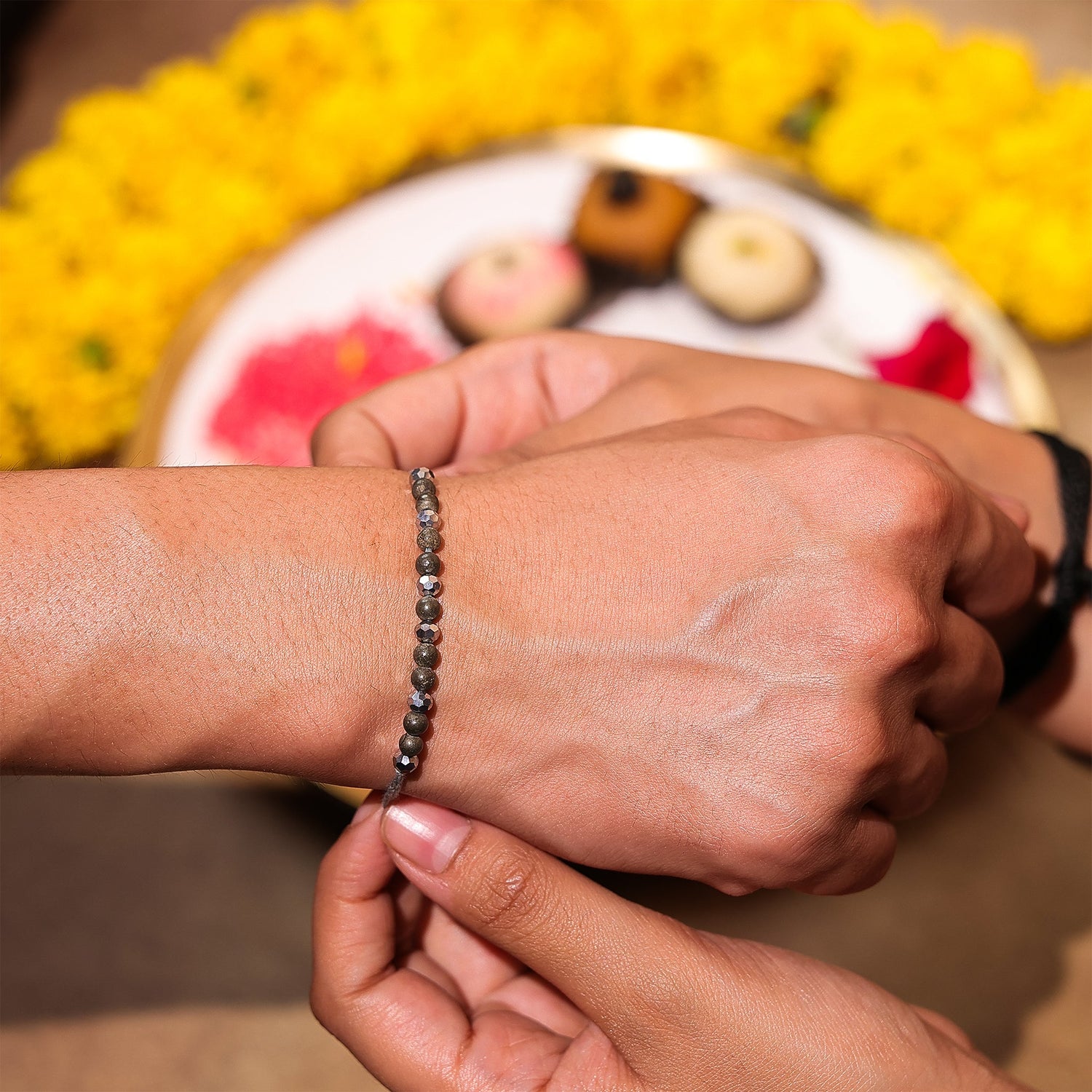 Pyrite rakhi - Abhimantrit