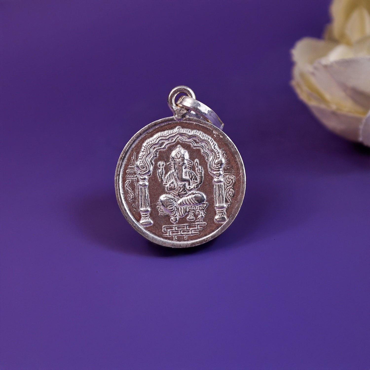 Ganpati Yantra Pure Silver for Prosperity and Success