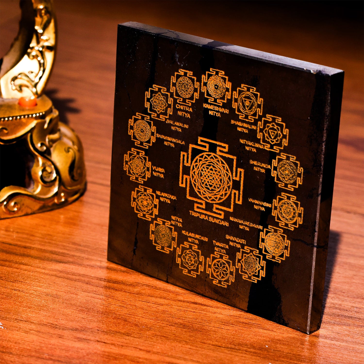 Pyrite Tripura Sundari Yantra