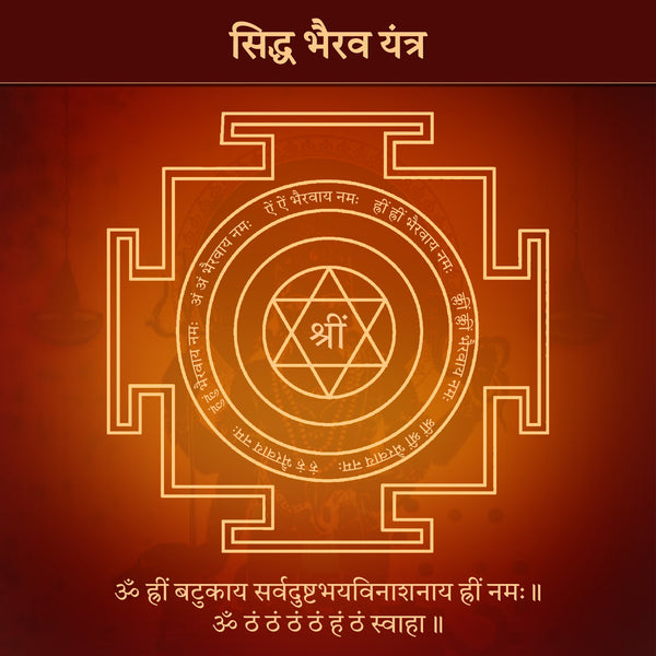 Bhairav Rudraksha Kavach Pendant (Pure Silver Tabeej)