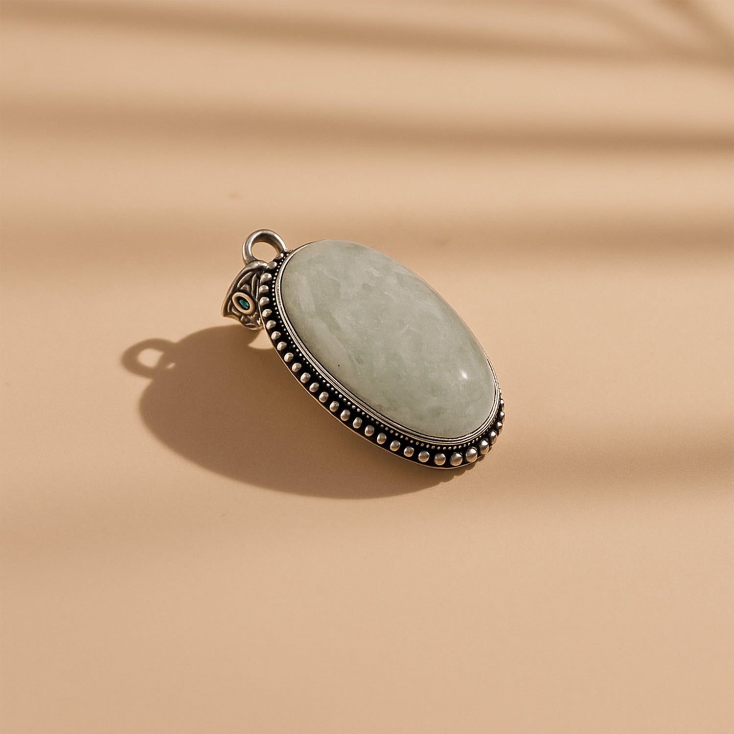 Green Aventurine Stone Pendant: Promotes Wealth Attraction & Money Growth