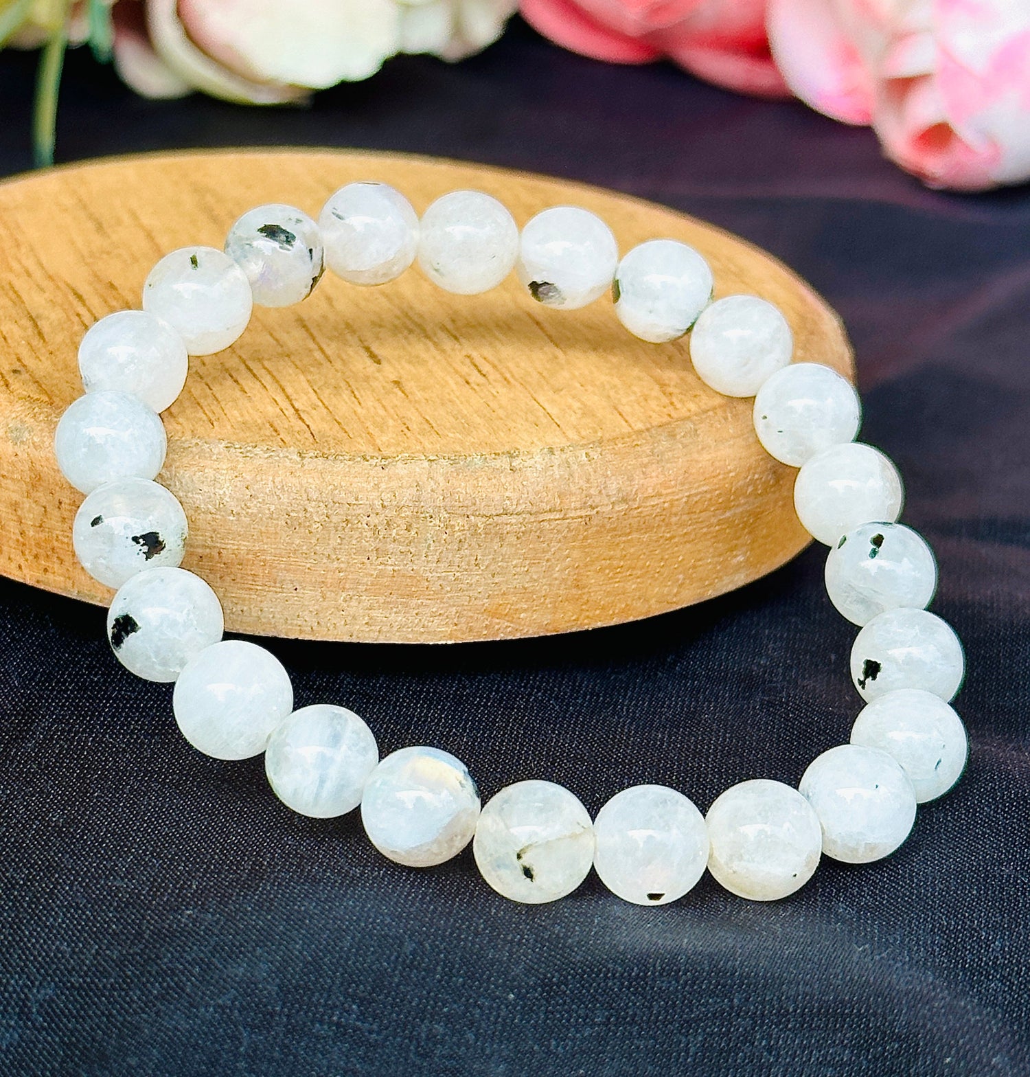 Moon Stone Bracelet for Mental Stress Relief & Confidence