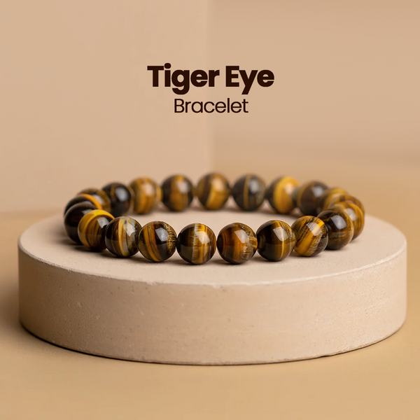 Tiger Eye Bracelet: Boosts Courage and Self-Confidence